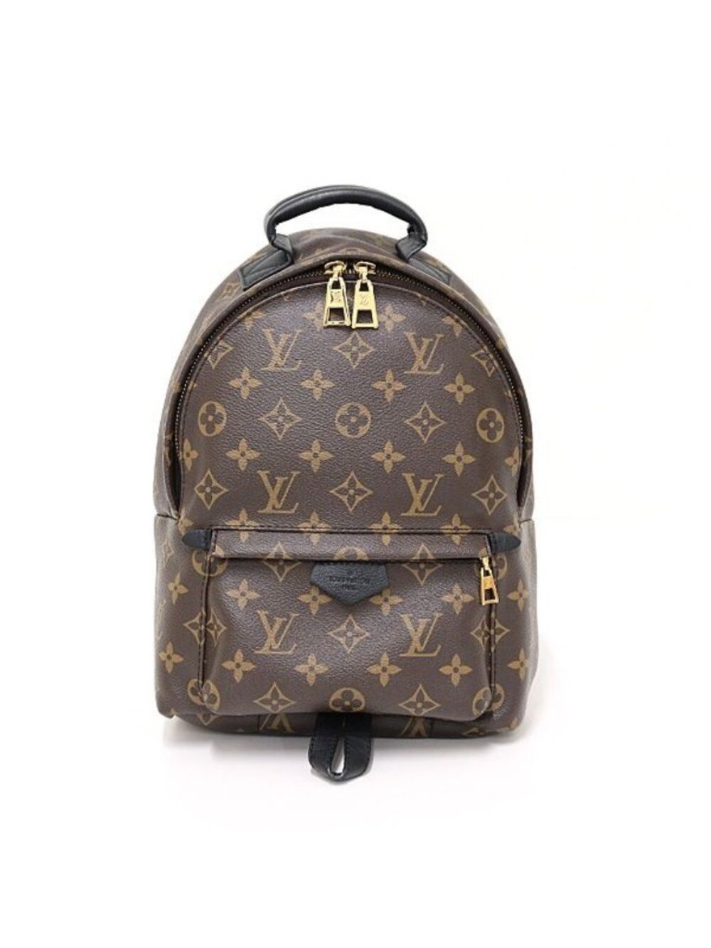 Louis Vuitton Palm Springs PM Monogram Backpack Brown Black Mini